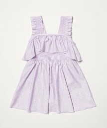 【預購】小碎花圖案連身泳衣 100cm-130cm