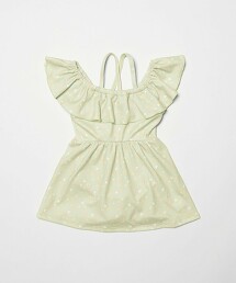 【預購】2WAY荷葉邊多彩連身泳衣 100cm-130cm