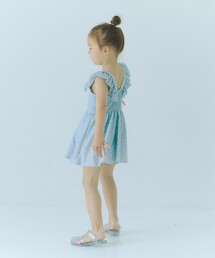 小花連身泳衣 100cm-130cm