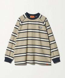 【特別訂製】＜UNIVERSAL OVERALL＞橫條紋上衣 140cm-160cm