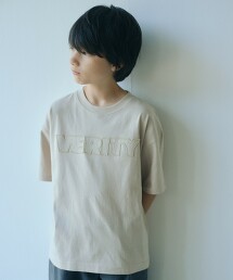 LOGO 貼布繡T恤 140cm-160cm