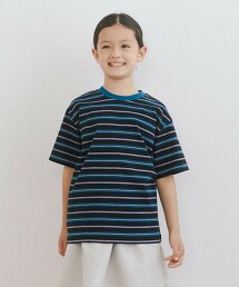 TJ  複合橫條紋 T恤 140cm-150cm