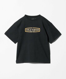 【特別訂製】＜WILD THINGS＞ LOGO短袖T恤 140cm-160cm