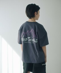【特別訂製】＜WILD THINGS＞ 山系短袖T恤 140cm-160cm