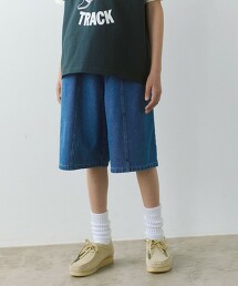 牛仔短褲 140cm-160cm