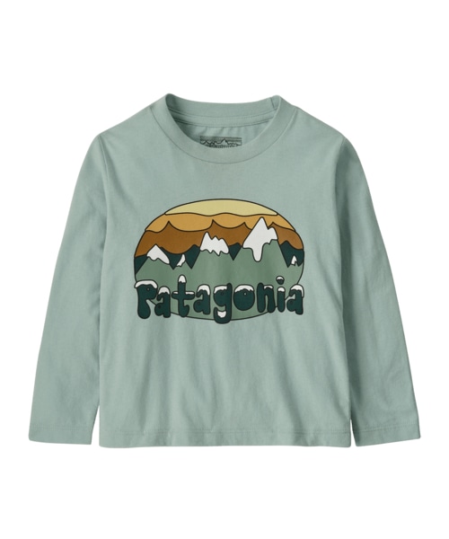 TW GLR Patagonia 幼童款 Long-Sleeved Fitz Roy Flurries T-Shirt｜PATAGONIA ...