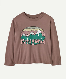 TW GLR Patagonia 12 Fitz Roy Flurries 長袖T恤 童裝
