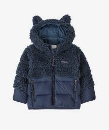 TW GLR PATAGONIA Baby Hi-Loft Furry Friends Jacket 連帽夾克 童裝