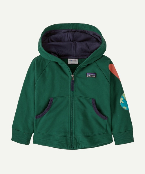 TW GLR Patagonia 12 拉鍊連帽外套 童裝