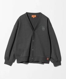 【特別訂製】＜UNIVERSAL OVERALL＞V領毛圈布開襟衫 140cm-160cm