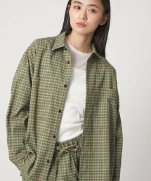 ＜CITEN＞多彩格紋襯衫