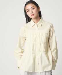 ＜CITEN＞縮褶襯衫