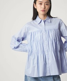 ＜CITEN＞縮褶襯衫
