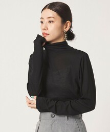 ＜CITEN＞Essential透膚高領上衣