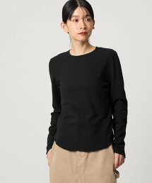 ＜CITEN＞竹節紗羅紋合身上衣