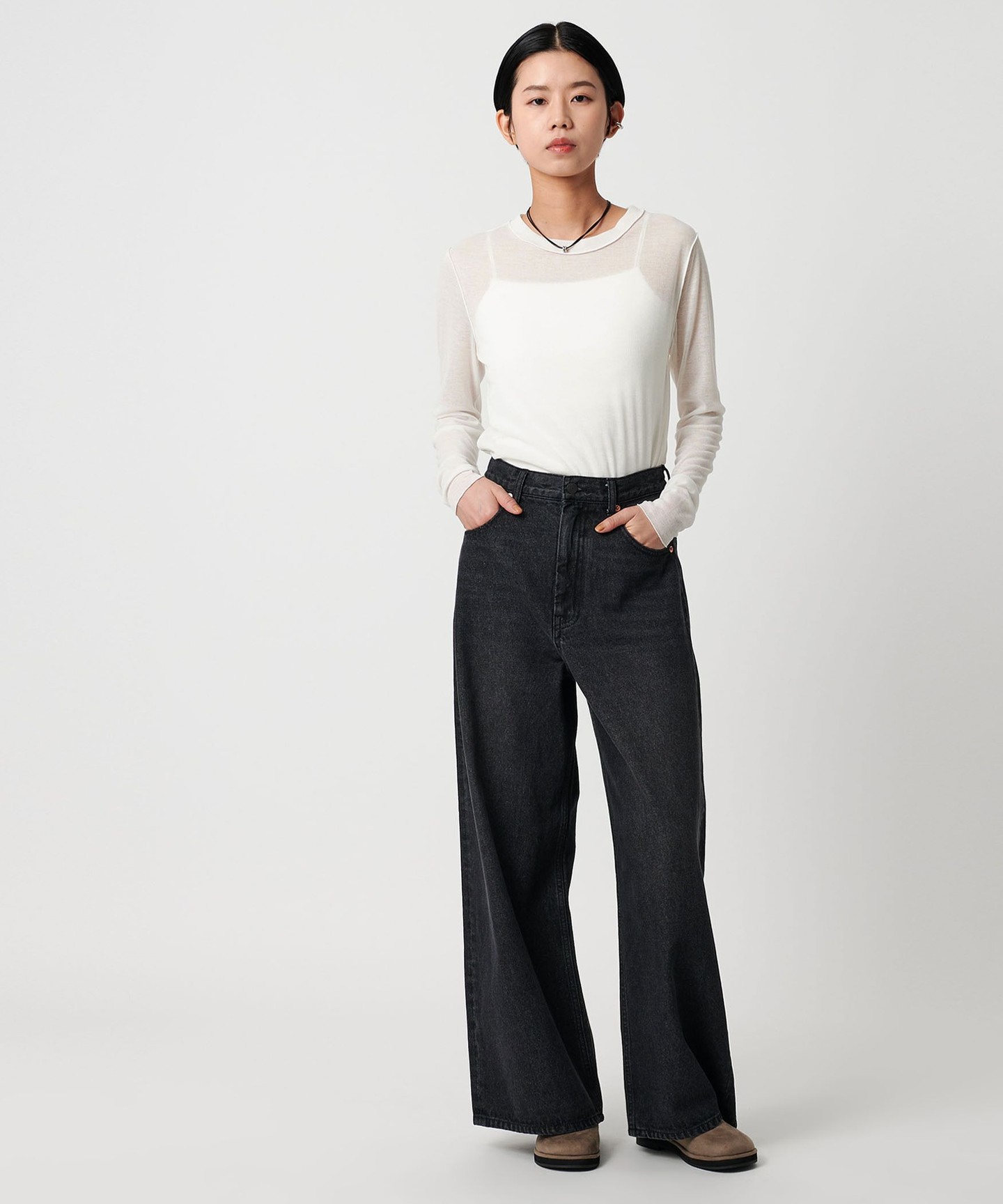 <CITEN>Essential 透膚上衣|CITEN|UNITED ARROWS LTD. 官方購物網站