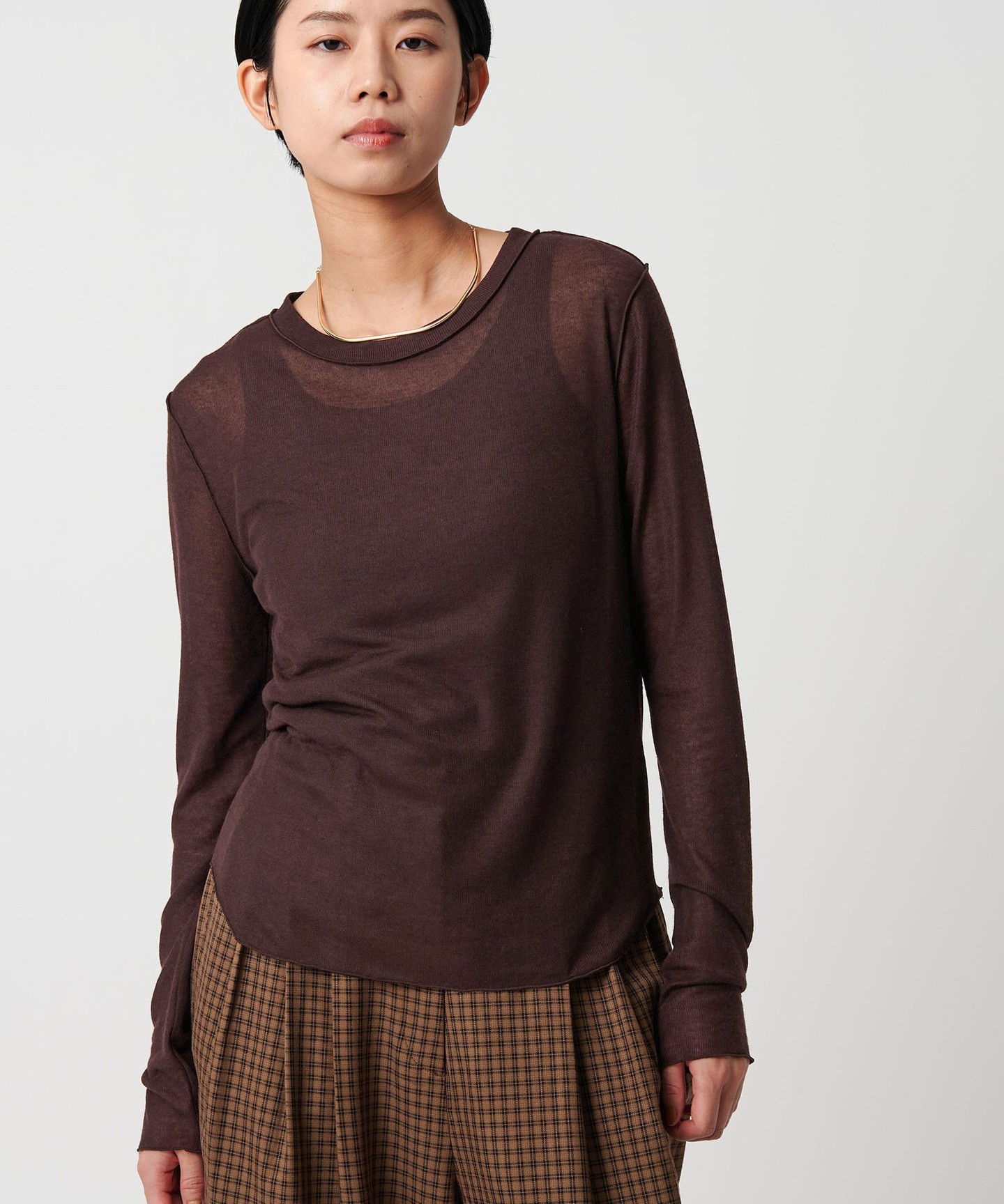 <CITEN>Essential 透膚上衣|CITEN|UNITED ARROWS LTD. 官方購物網站
