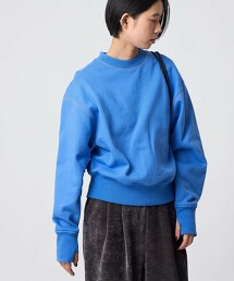 ＜CITEN＞配色壓線蓬鬆袖衛衣