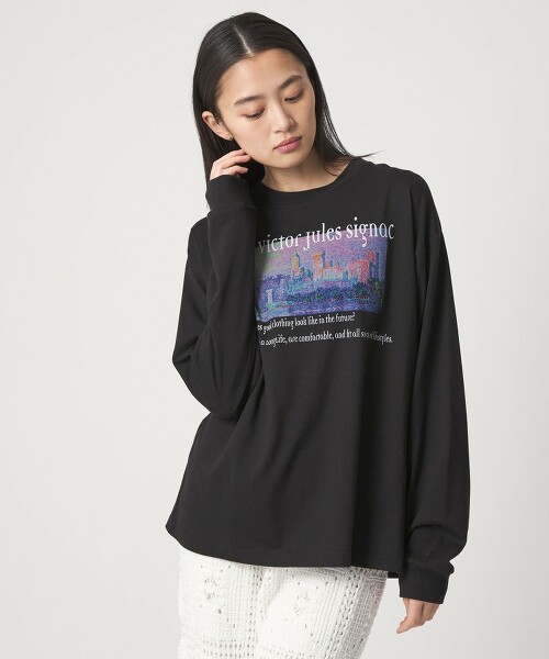 ＜CITEN＞FINE ART 長袖T恤