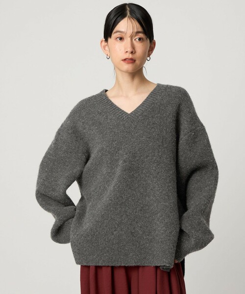 ＜CITEN＞Q彈柔軟V領針織衫