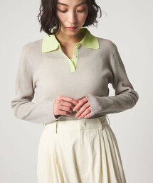 ＜CITEN＞合身POLO針織