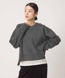 ＜CITEN＞仿衛衣針織衫