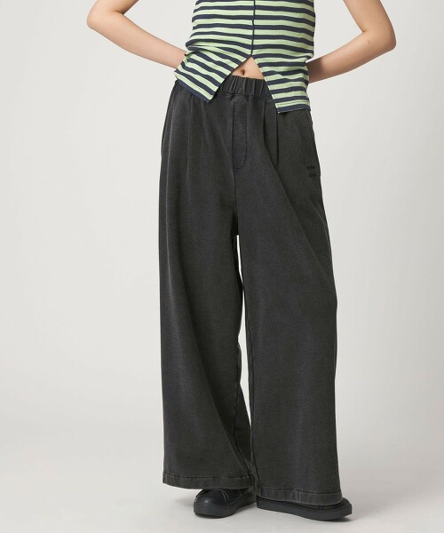 ＜CITEN＞仿舊LOGO運動褲