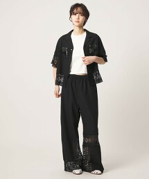 ＜CITEN＞蕾絲長褲
