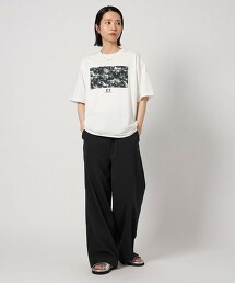 ＜CITEN＞乾爽舒適微光澤輕便褲