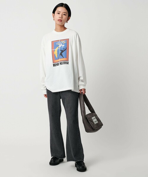 ＜CITEN＞Essential喇叭牛仔褲