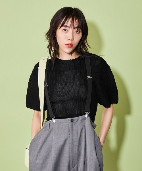 <CITEN>羅紋2WAY合身針織