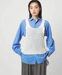 ＜CITEN＞網眼針織背心