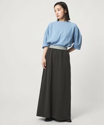 ＜CITEN＞LOGO運動風長裙