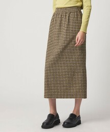 ＜CITEN＞格紋長裙