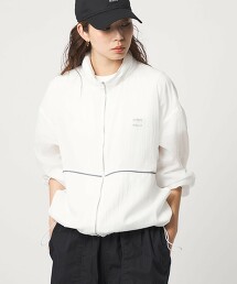 ＜CITEN＞透膚拉鍊短外套