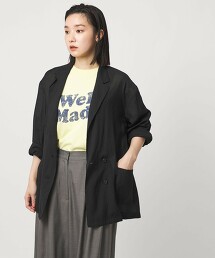 ＜CITEN＞透膚襯衫外套