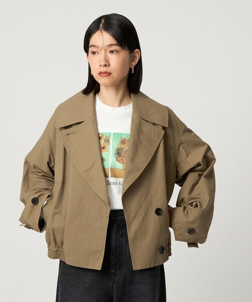 ＜CITEN＞風衣造型短外套