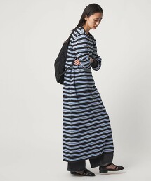 ＜CITEN＞LOGO橫條紋洋裝