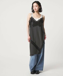 ＜CITEN＞蕾絲吊帶洋裝