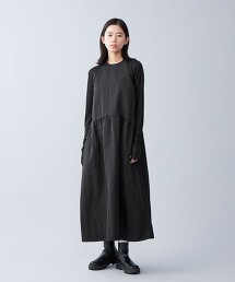 ＜CITEN＞低腰皺褶洋裝