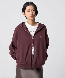 ＜CITEN＞LOGO拉鍊連帽外套