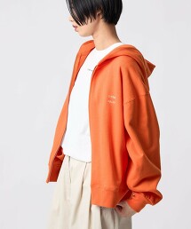 ＜CITEN＞LOGO拉鍊連帽外套