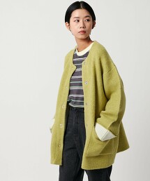 ＜CITEN＞無領針織外套