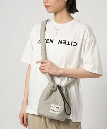 ＜CITEN＞蓬鬆迷你水桶肩背包