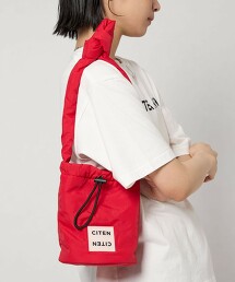 ＜CITEN＞蓬鬆多彩迷你水桶肩背包