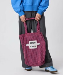 ＜CITEN＞捲捲收納方格托特包