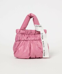 ＜CITEN＞2WAY縮褶鋪棉迷你肩背包