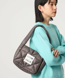 ＜CITEN＞鋪棉翻蓋肩背包