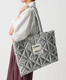 ＜CITEN＞鋪棉橫式托特包
