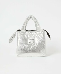 ＜CITEN＞透明LOGO鋪棉便當袋 S